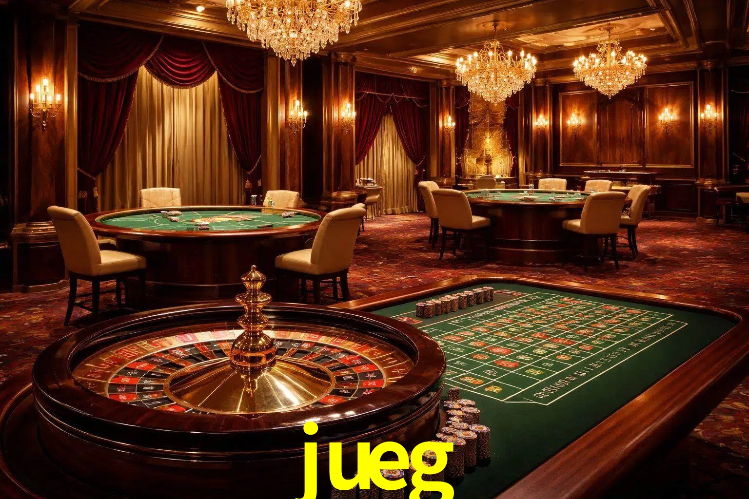 Una escena premium de mesa de casino en vivo con cartas, elementos de ruleta y un ambiente pulido de estudio de transmisión.